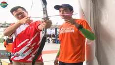 Panitia menyediakan hadiah berupa pin bagi pengunjung yang menyelesaikan seluruh permainan di mini SEA Games.