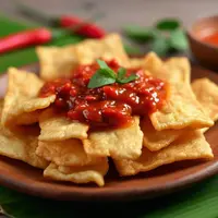 Resep Keripik Tahu Balado./Copyright depositphotos.com/AI Generator