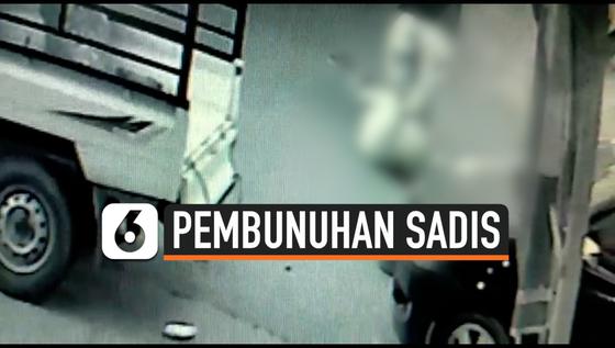 VIDEO: Pembunuhan Sadis Majikan Oleh Sopir Terekam CCTV