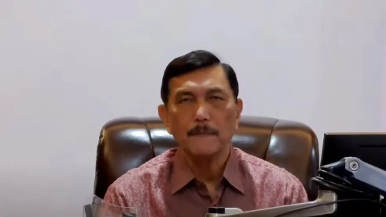 Menko Luhut (YouTube Kemenko Maritim dan Investasi)