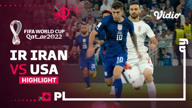 VIDEO: Highlights Piala Dunia 2022, Gol Christian Pulisic Bawa Amerika Serikat Melaju ke Babak 16 Besar