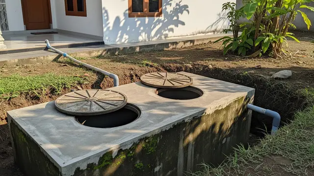 Contoh Septictank Dua Kompartemen