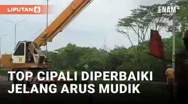 Jelang Arus Mudik, Perbaikan Tol Cipali Dikebut