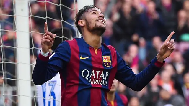 Koyak Gawang Levante, Neymar Merasa Beruntung