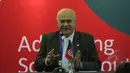 KUAI Afghanistan Amanullah Salim saat memberikan keterangan mengenai kerja sama triangular  di JCC, Minggu (19/4/2015). Indonesia dan Norwegia sepakat meneruskan kerjasama untuk memperkuat sektor sosial. (Liputan6.com/Herman Zakharia)