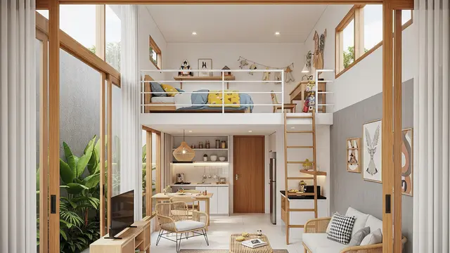 Model Mezzanine Khusus Kamar Anak
