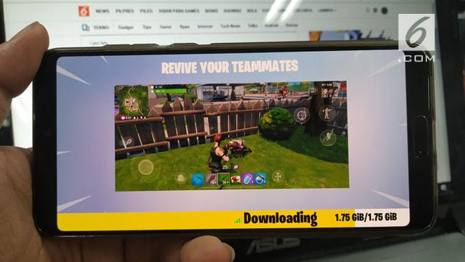 Fortnite sudah meluncur resmi di Android. Liputan6.com/ Yuslianson