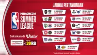 Jadwal Lengkap NBA Summer League 2023, 8 - 15 Juli 2023 di Vidio : Cleveland Cavaliers Vs Brooklyn Nets