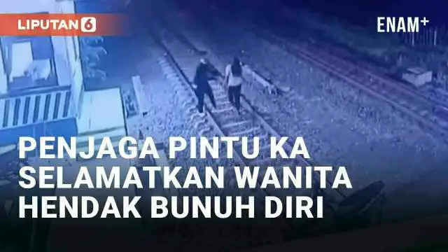 Aksi heroik dilakukan seorang Petugas Jalan Lintasan (PJL) di Pemalang, Jawa Tengah. Di sela tanggung jawabnya menjaga palang pintu KA, ia menyelamatkan seorang wanita yang hendak bunuh diri. Detik-detik penyelamatan itu terekam CCTV, terjadi pada Ra...