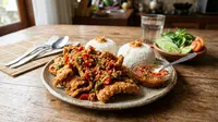 Resep Kulit Ayam Crispy Geprek yang Renyah dan Nagih