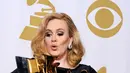 Adele dikabarkan menolak tawaran uang sebesar 80 juta punsterling atau lebih dari 1,7 triliun Rupiah karena tak ingin melakukan tur. (Bintang/EPA)