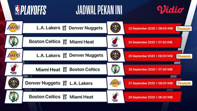 Jadwal NBA