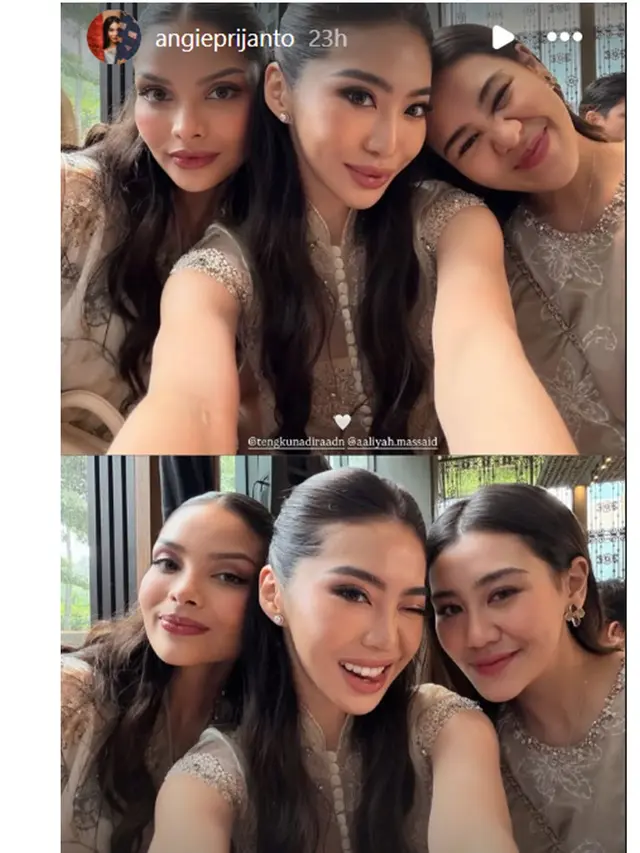 7 Potret Tamu Artis di Lamaran El Rumi dan Syifa Hadju, Geng Mamayu hingga Mermaid