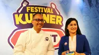 Chef Degan dan Yelly Erawan di acara jumpa pers keju Kraft. (foto: dok. Imogen)