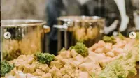 Ragam Hidangan Makanan di Acara Lamaran Lesti Kejora-Rizki Billar, dari Crepes sampai Wagyu. (dok.Instagram @minitycatering/https://www.instagram.com/minitycatering/?hl=id/Henry)