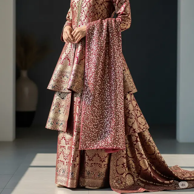 9 Rekomendasi Gamis Brokat Payet Cantik untuk Tampil Anggun dan Elegan
