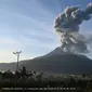 Gunung Lewotobi Laki-Laki kembali erupsi pada Senin (15/7/2024), pukul 06.37 Wita. (Liputan6.com/ Dok PVMBG)