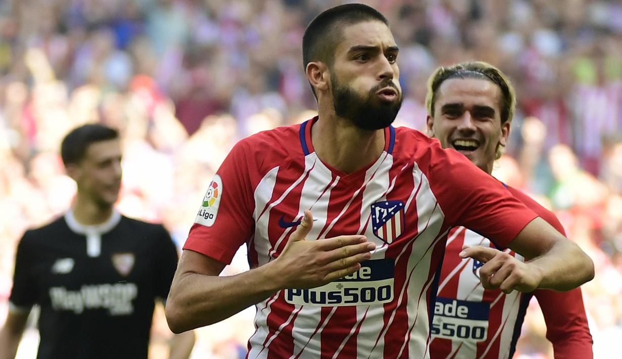 4. Yannick Carrasco (Atletico Madrid) - 3 Gol. (AFP/Pierre-Philippe Marcou)