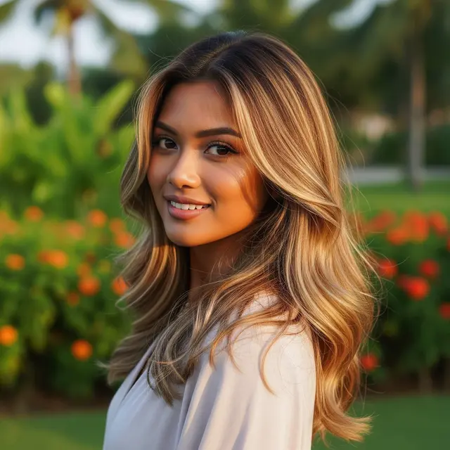 Model Rambut Pirang yang Cocok untuk Kulit Sawo Matang