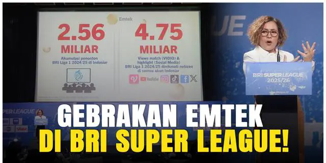 VIDEO: Emtek Siapkan Gebrakan Baru untuk BRI Super League 20252026!