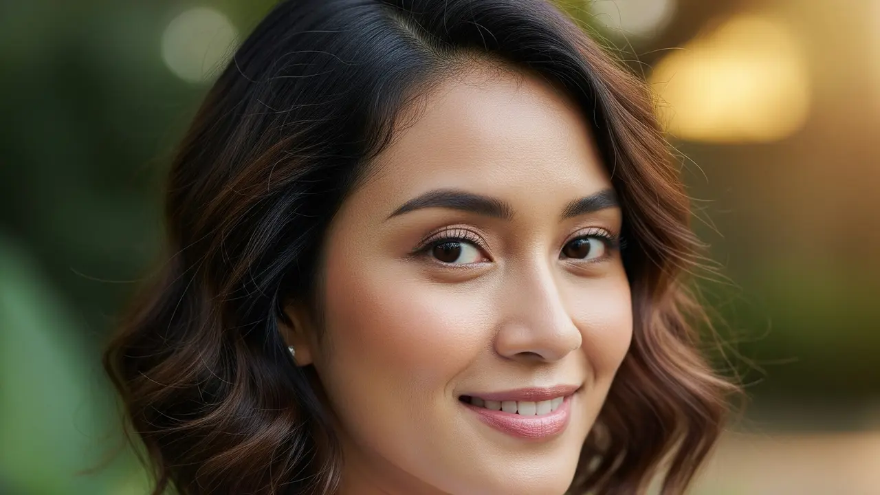 Model Rambut Wanita Pendek Bergelombang