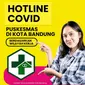 Hotline Covid Kota Bandung. Sumber Foto Dinkes Kota Bandung. (Liputan6.com/Huyogo Simbolon)