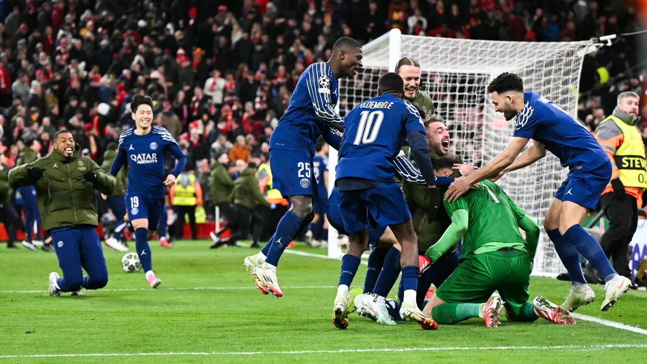 PSG Singkirkan Liverpool dari Liga Champions 2024/2025