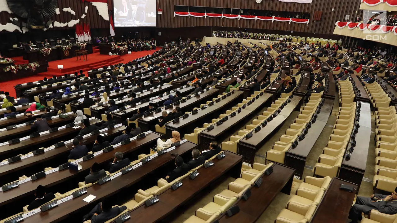 Bangku Kosong di Sidang Paripurna DPR