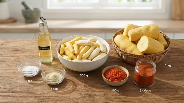 Resep Ubi Goreng Bumbu Balado