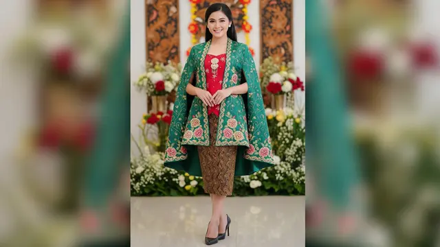 Model Kebaya Kekinian untuk Hari Kartini/Gemini AI