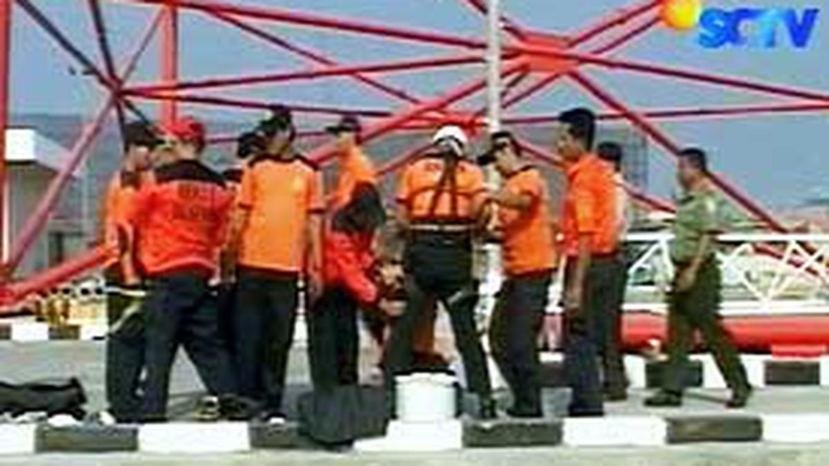 Jasad Pekerja Tower RCTI Belum Dapat Dievakuasi