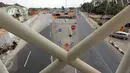 Belum terlihat ada kemacetan layaknya hari biasa di kawasan Lebak Bulus, Jakarta, Kamis (23/7/2015). Kondisi jalan di Jakarta diprediksi akan normal pada 27 Juli mendatang pasca cuti bersama libur Lebaran selesai. (Liputan6.com/Helmi Afandi)