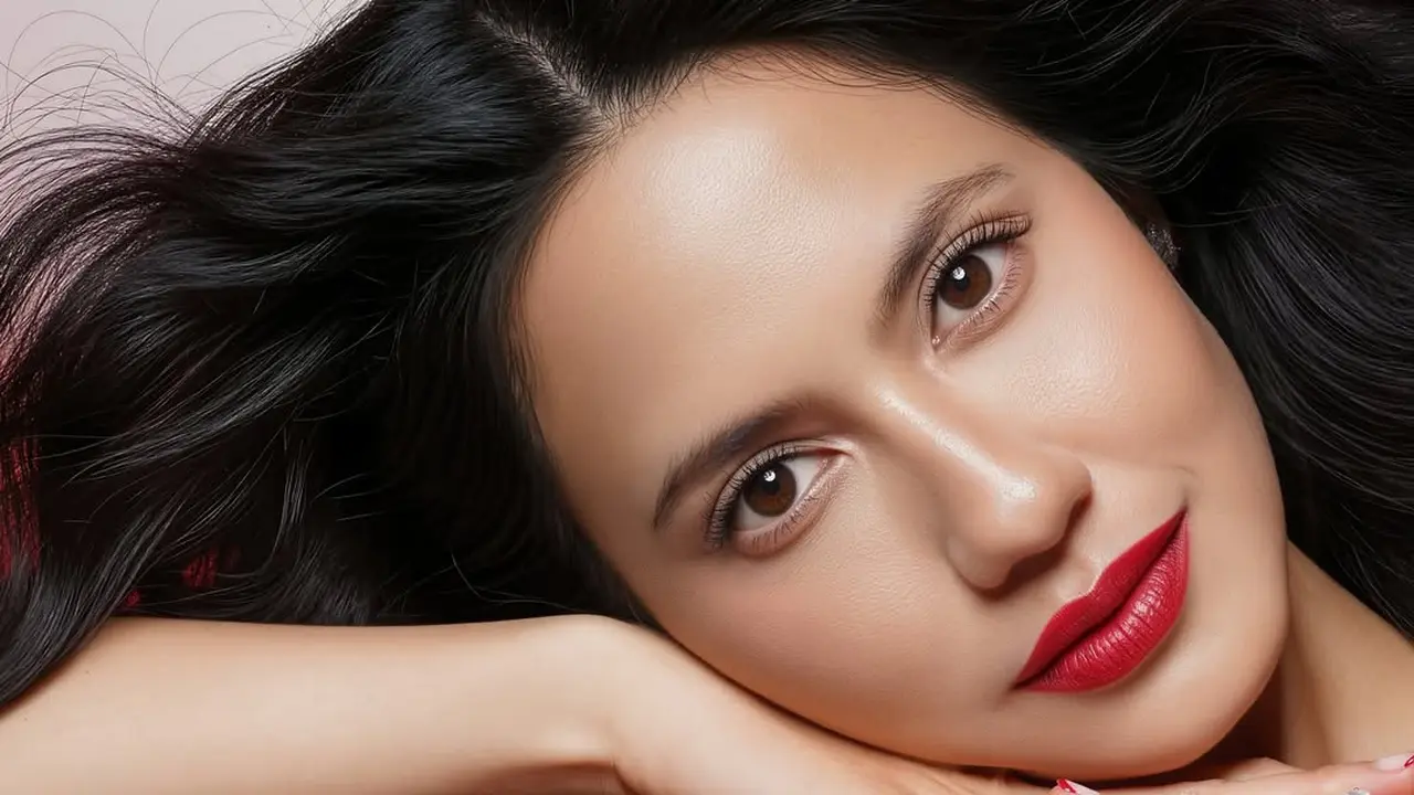 Pevita Pearce Tampil Bold dengan Pesona Serba Merah yang Bikin Sulit Berkedip