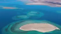 Sejumlah pulau di Laut Merah Arab Saudi akan diubah jadi resor mewah (Screengrab)