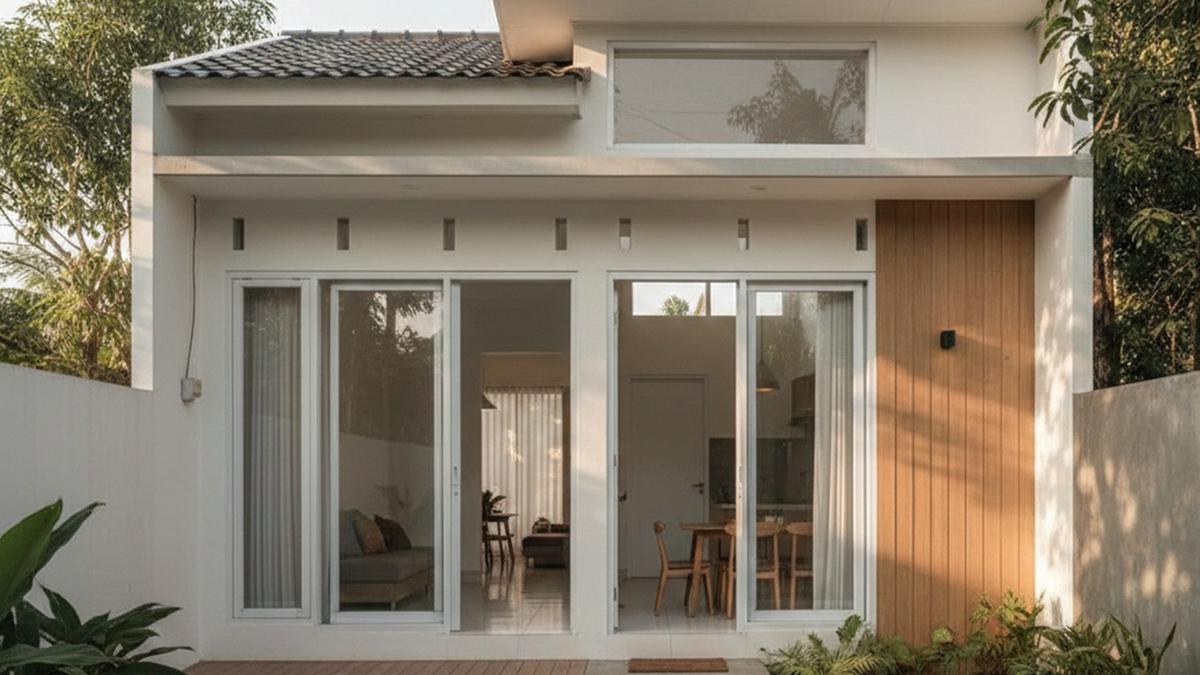 8 Model Rumah Kecil di Desa agar Terlihat Luas dan Modern