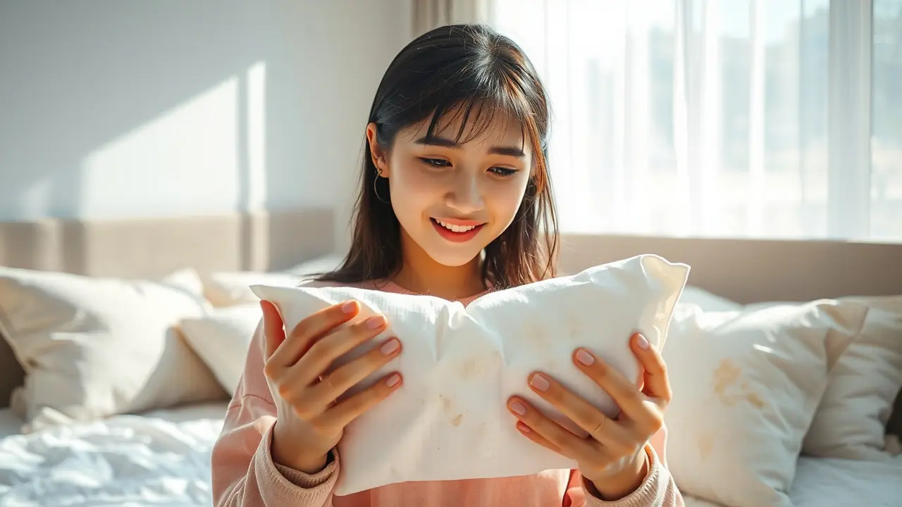 cara mencuci bantal