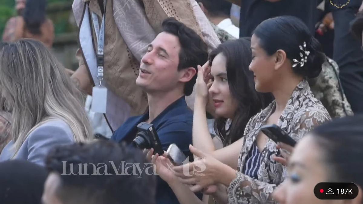Heboh Nino Fernandez dan Steffi Zamora Tepergok Hadir Bersama di Pernikahan Luna Maya