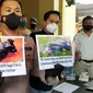 Satreskrim Polresta Bogor Kota, Jawa Barat meringkus pelaku pembunuh gadis yang jasadnya ditemukan dalam kantong plastik di Bogor. (Foto:Liputan6/Achmad Sudarno)