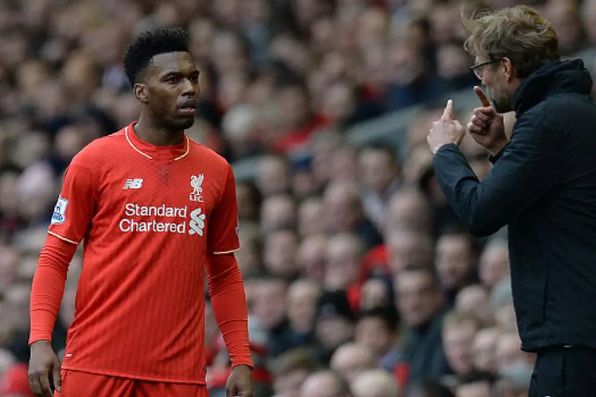 Daniel Sturridge dan Jurgen Klopp
