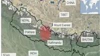 Peneliti 'Prediksi' Gempa Dahsyat Nepal