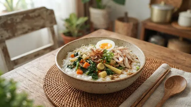 Resep Bubur Sayur untuk Lansia