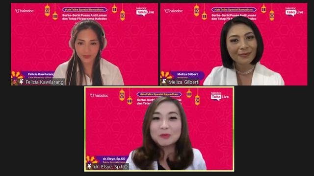 Webinar “Serba-Serbi Puasa Anti Lemas dan Tetap Fit bersama Halodoc”