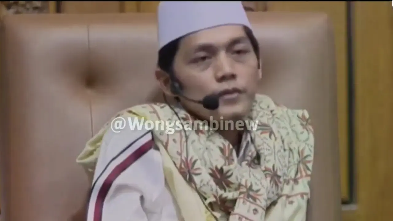 Gus Iqdam menjelaskan sikapnya di pemilu 2024 (SS YT: Wong Sambi New)
