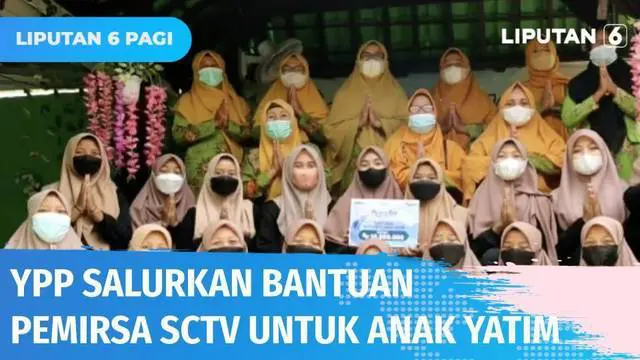 Jumlah donatur menurun drastis selama pandemi Covid-19, sebuah panti yatim piatu dan dhuafa di Pringsewu, Lampung, alami kesulitan untuk penuhi kebutuhan sehari-hari. SCTV Cinta Anak Yatim melalui YPP salurkan bantuan pemirsa.