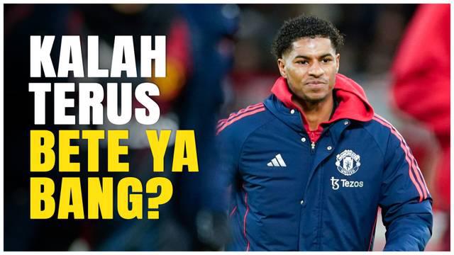 Berita Video, momen Marcus Rashford terlihat bete saat MU kalah dari Newcastle United