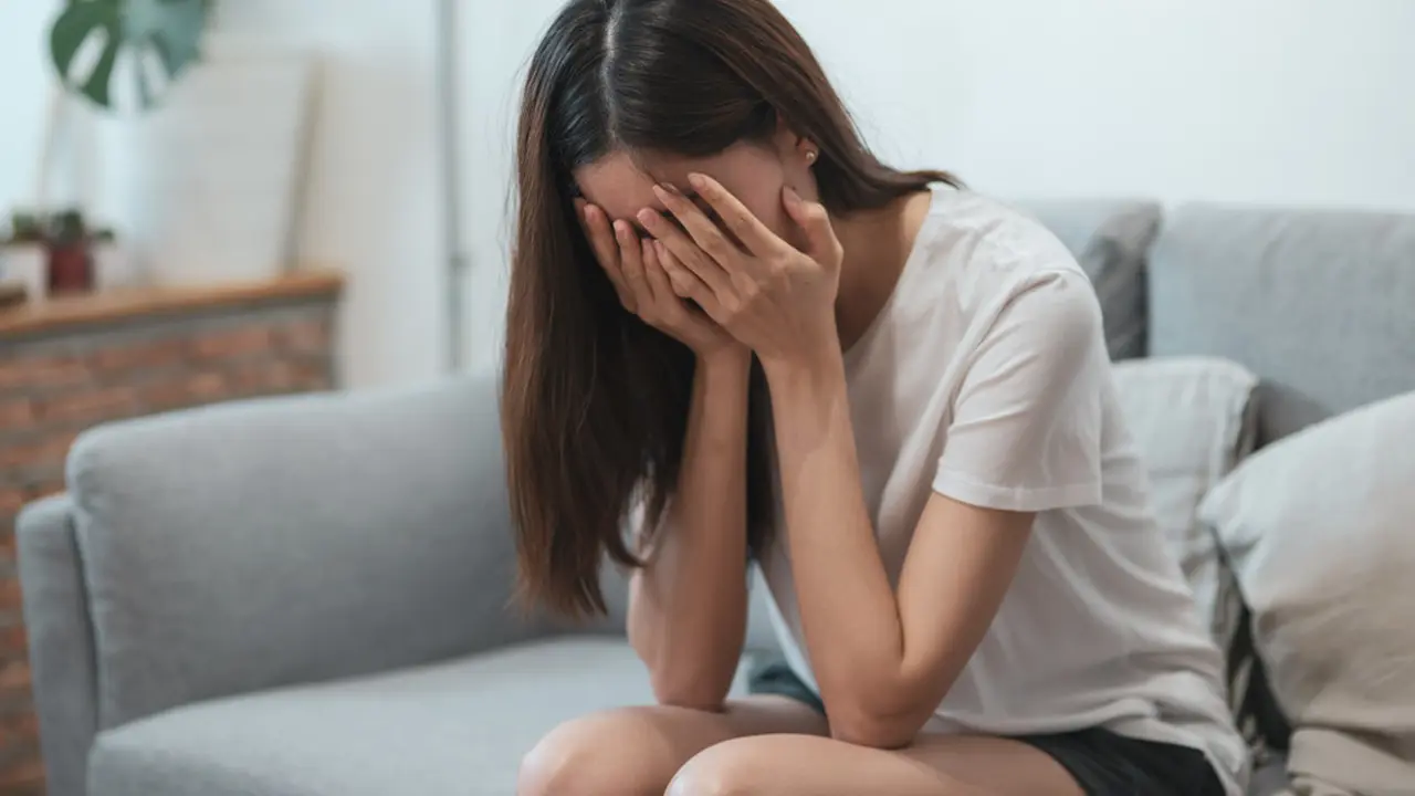 perempuan sedih