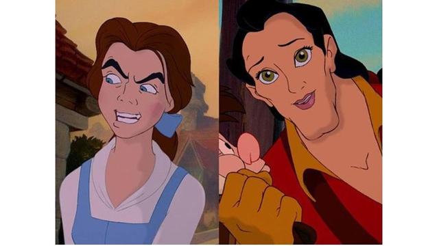 Face Swap ala Tokoh Disney