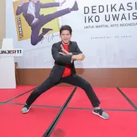 Bintang film The Raid itu mengaku bersyukur memiliki istri Audy. Selain setia, juga selalu mensupportnya. Ia tak akan peduli apa yang akan dikatakan orang lain pada istrinya. (Deki Prayoga/Bintang.com)