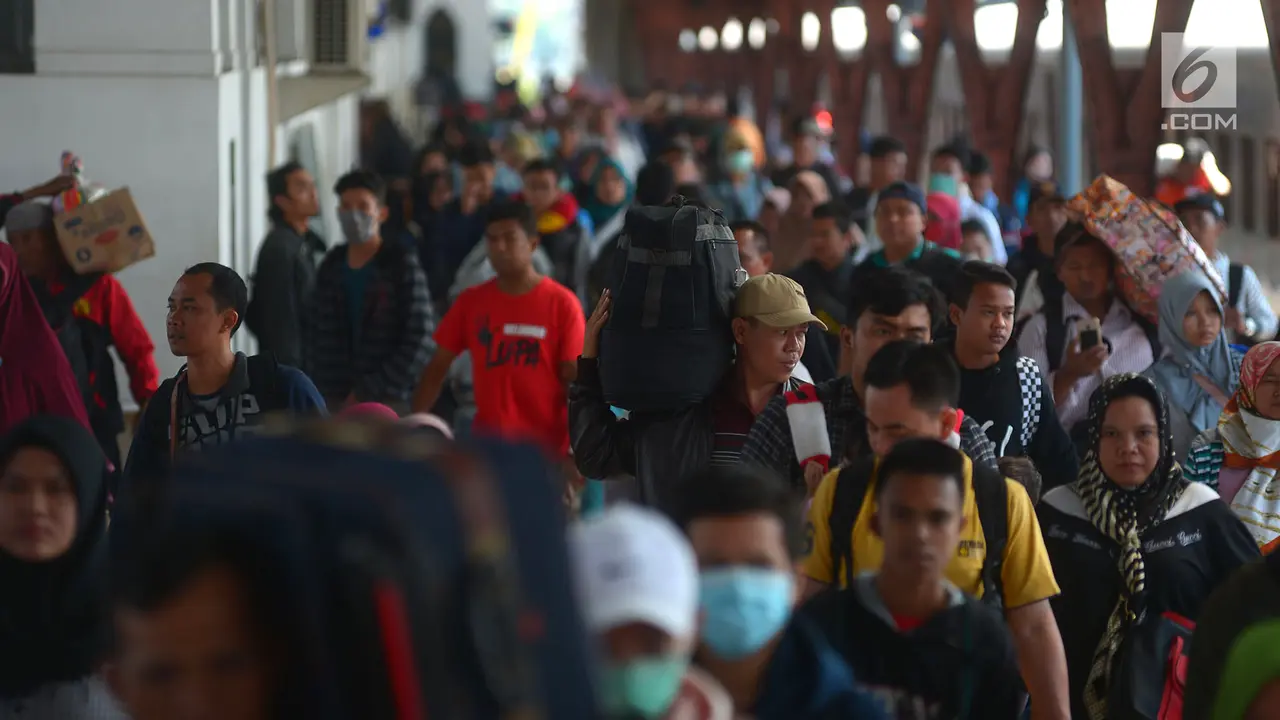 H+3 Lebaran, Tidak Ada Lonjakan Arus Balik di Stasiun Senen
