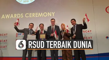 RSUD dr Iskak Tulungagung, Jatim mendapatkan perhatian dunia. Dinobatkan jadi salah satu RS terbaik di dunia.